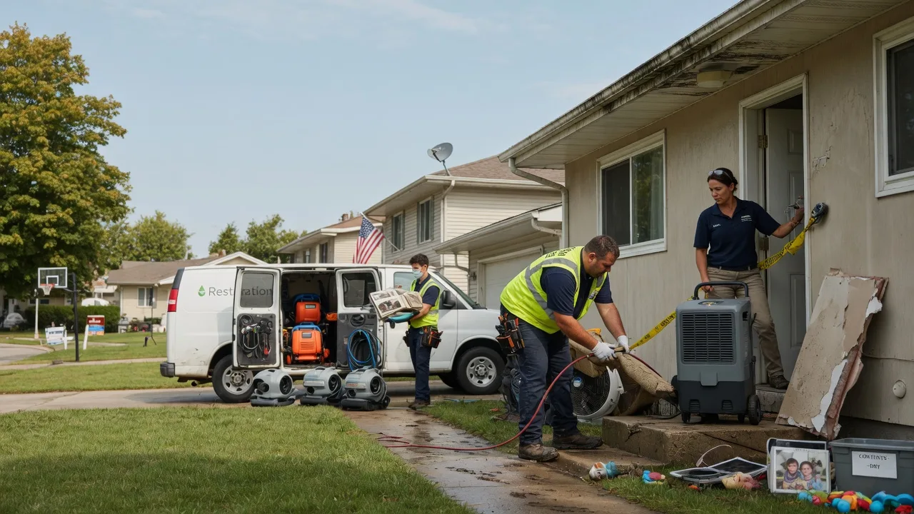Water Damage Restoration in Mount Vernon, OH near me